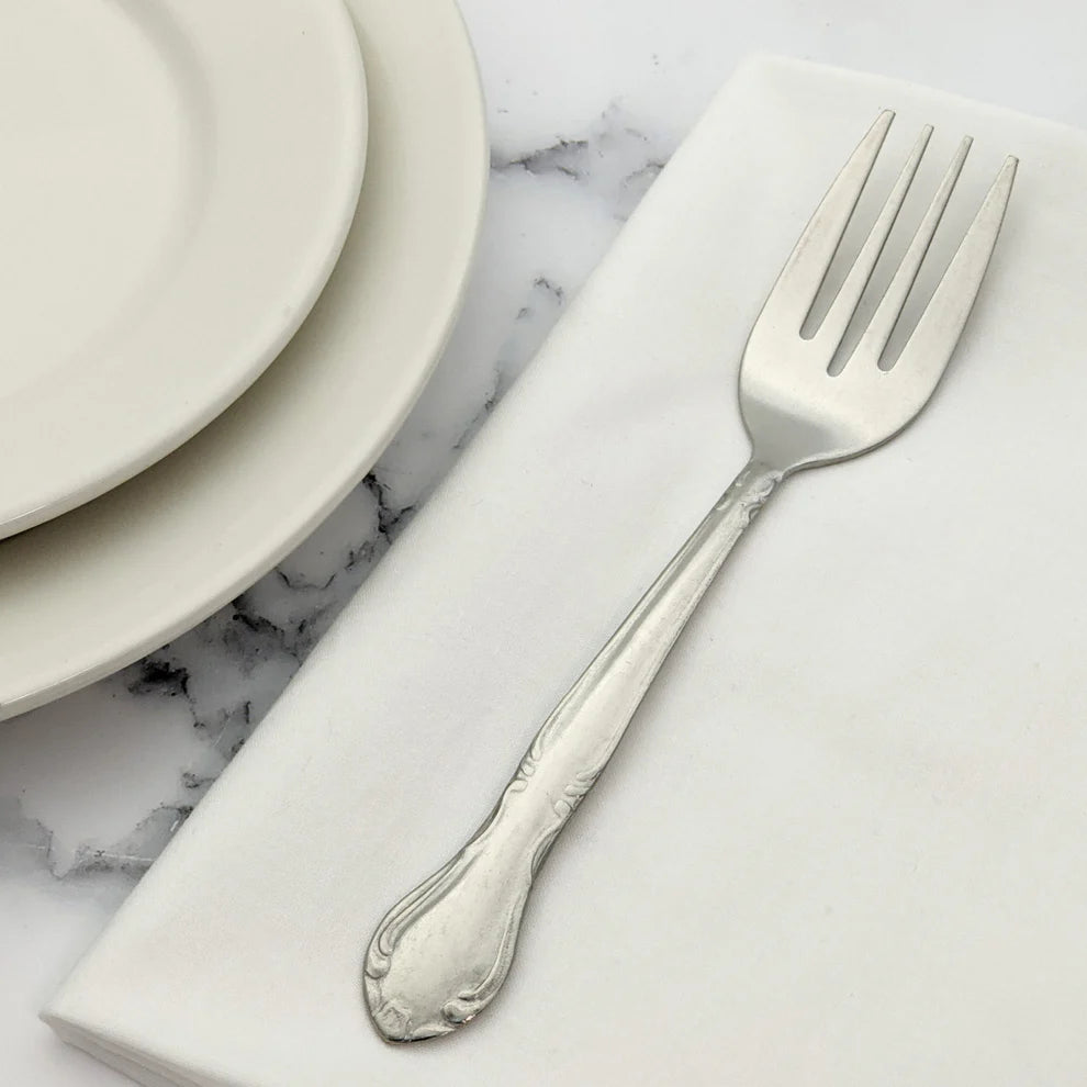 Winco 0004-06, 18/0 Heavyweight Elegance Salad Fork