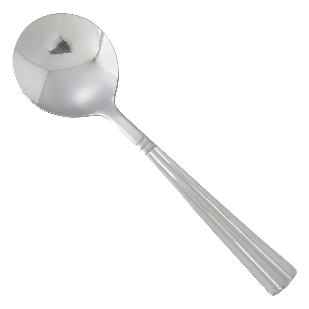 Winco 0007-04, 18/0 Heavyweight Regency Bouillon Spoon