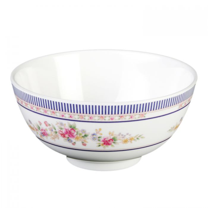 Thunder Group Rice Bowl 12/Pcs is perfect for serving not only rice, but also noodles, salads, and more Asian-inspired foods. This 9 Oz bowl will bring oriental flare to your food presentation. Manufactured from a durable plastic material this dinnerware is famous for its nearly unbreakable structure. Melamine bowls by Thunder Group is a practical solution for catered indoor and outdoor events.
