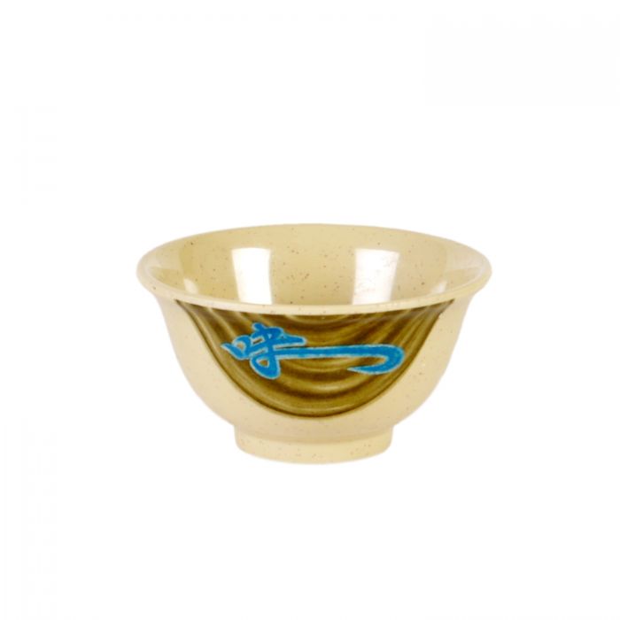 Thunder Group Rice Bowl is perfect for serving noodles, kimchi, ramen and more Asian-inspired foods. This 6 Oz soup bowl will bring oriental flare to your food presentation. Manufactured from a durable plastic material this dinnerware is popular for its nearly unbreakable structure. Melamine bowls by Thunder Group is a practical solution for catered indoor and outdoor events. The WEI collection has a distinctive presentation.