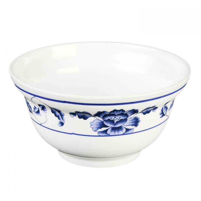Thunder Group Noodle Bowl 12/Pcs is perfect for serving ramen and other noodle dishes. This noodle bowl is manufactured from a durable plastic material, however, is not suitable for cooking in a microwave or an oven. This lightweight 20 Oz bowl ensures convenient handling and help to serve the food with style. Melamine lids and bowls by Thunder Group are a practical solution for catered indoor and outdoor events. The Lotus collection has a distinctive appearance and elegant presentation.