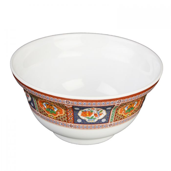 Thunder Group Noodle Bowl 12/Pcs is perfect for serving ramen and other noodle dishes. This noodle bowl is manufactured from a durable plastic material, however, is not suitable for cooking in a microwave or an oven. This lightweight 20 Oz bowl ensures convenient handling and help to serve the food with style. Melamine lids and bowls by Thunder Group are a practical solution for catered indoor and outdoor events. The Peacock collection has a distinctive appearance.
