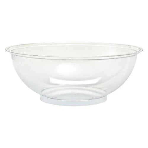 320oz Clear Plastic Bowl – Extra-large serving bowl for catering, parties, and buffets. Durable, lightweight, and ideal for salads, pasta, punch, and snacks. Perfect for elegant and effortless entertaining.