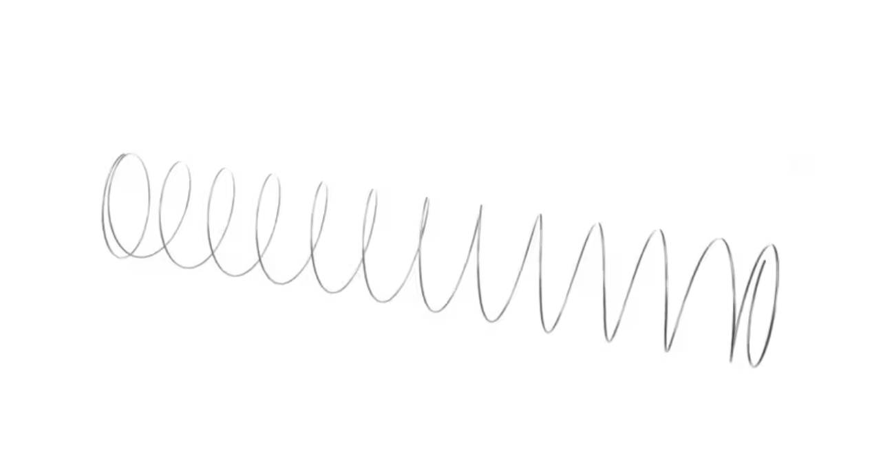 Stainless Steel Carlisle Replacement Spring Wire 14 Turns, 4-5/8 Inch OD, 0.106 Inch Wire Diameter, 38GOX182