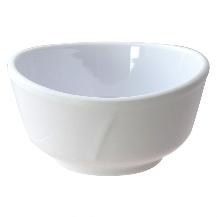 Thunder Group Bowl 12/Pcs is a perfect choice of dinnerware for inside or outside dining spots. This melamine bowl comes in smooth white color as a distinctive feature of the Classic White Western collection. All Classic White tableware will equally suit big restaurants and small sushi bars, crowded catered events and buffets. The smooth surface would not scratch, it does not absorb odors, it would not stain and is very easy to clean.