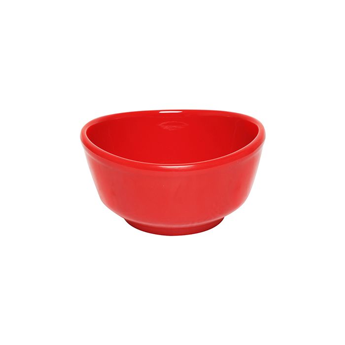 Thunder Group Bowl 12/Pcs is a perfect choice of dinnerware for inside or outside dining spots. This melamine bowl comes in bright red color as a distinctive feature of the Classic Pure Red Western collection. All Classic Pure Red tableware will equally suit big restaurants and small sushi bars, crowded catered events and buffets. The smooth surface would not scratch, it does not absorb odors, it would not stain and is very easy to clean.