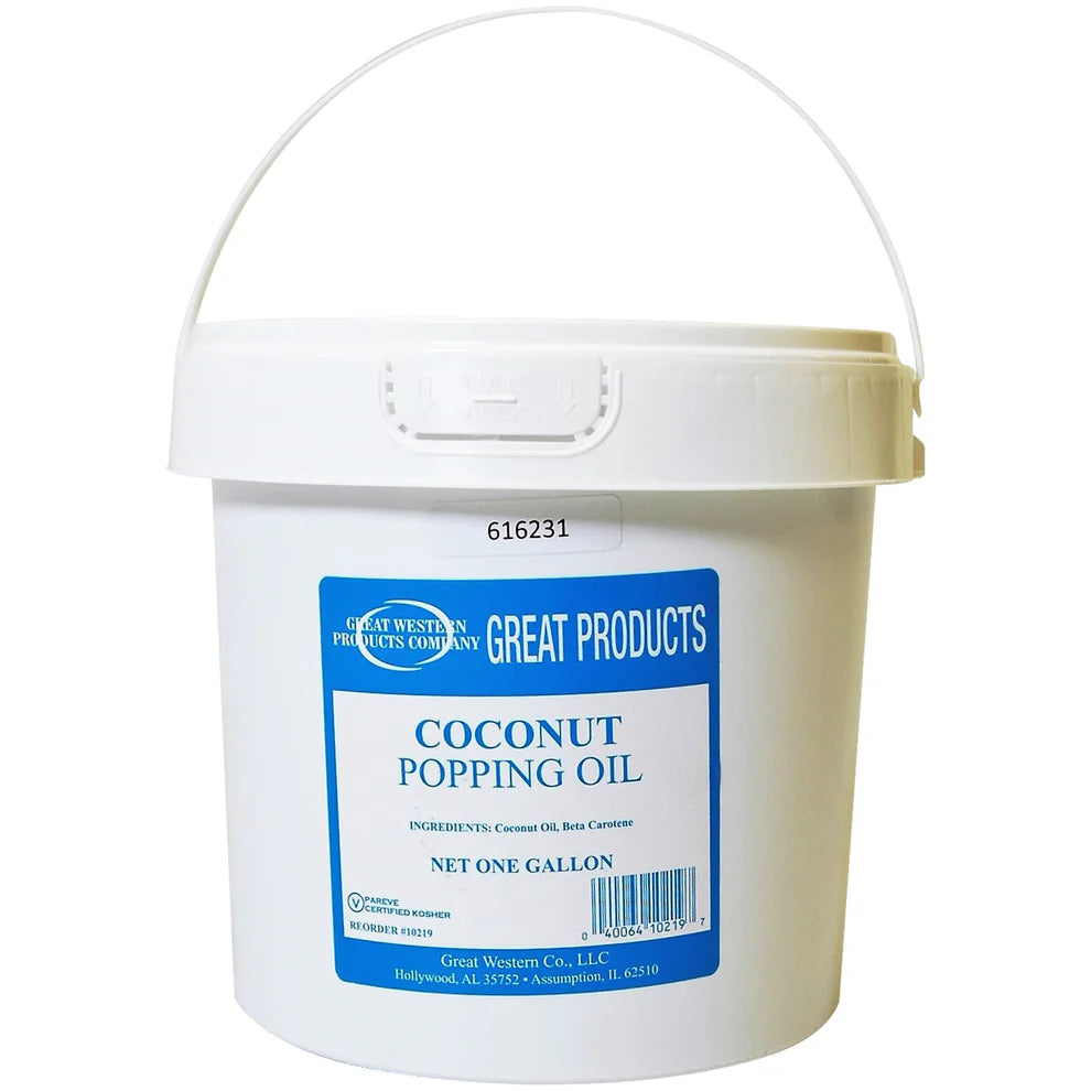 Winco 40011, Benchmark Popcorn Coconut Oil - Gallon