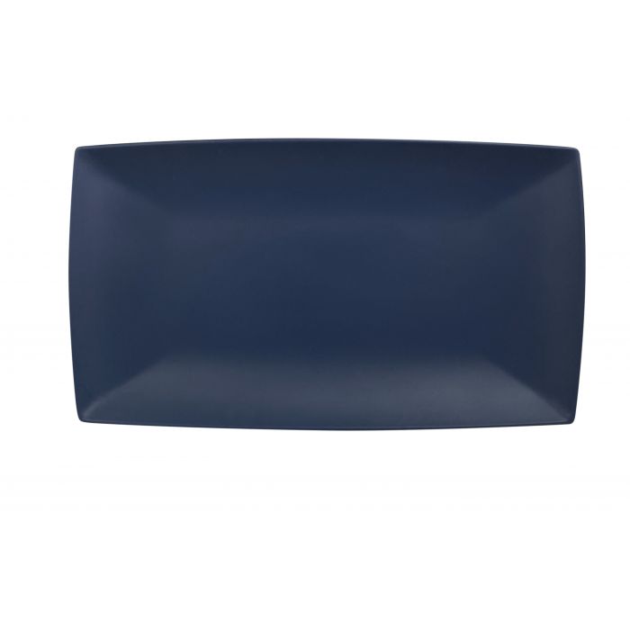 Thunder Group Rectangle Tray 12/Pcs is the perfect way to serve various dishes like appetizers, sides, slices of bread, or desserts for the entire table. This sleek rectangular tray from melamine is this non-toxic, exceptionally durable and will not get scratched or chipped even after extensive long-time use. Good for a catered event, busy restaurant or small cozy diners. Classic Stone Blue Western collection has a distinctive appearance featuring dinnerware with an elegant stone blue finish.