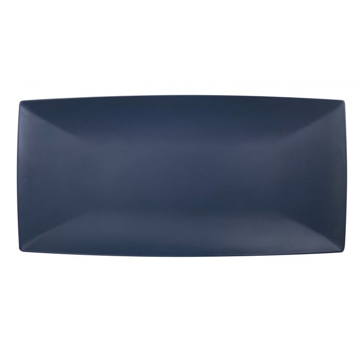 Thunder Group Rectangle Tray 12/Pcs is the perfect way to serve various dishes like appetizers, sides, slices of bread, or desserts for the entire table. This sleek rectangular tray from melamine is this non-toxic, exceptionally durable and will not get scratched or chipped even after extensive long-time use. Good for a catered event, busy restaurant or small cozy diners. Classic Stone Blue Western collection has a distinctive appearance featuring dinnerware with an elegant stone blue finish.