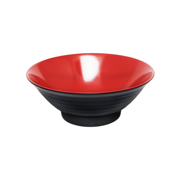 Thunder Group Noodle Bowl 12/Pcs is perfect for serving soba, ramen, and other noodle-based dishes. This medium noodle bowl will bring an oriental flare to your food presentation. Manufactured from a durable plastic material this medium-size 42 Oz Asian tableware is nearly unbreakable and heat resistant. It can hold hot food but is not suitable for cooking and warming in a microwave or an oven.