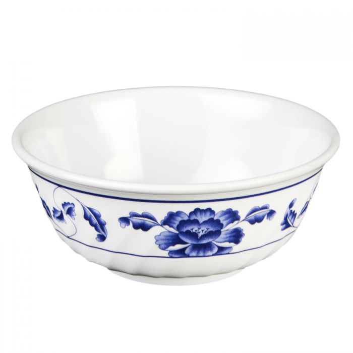 Thunder Group Swirl Bowl 6/Pcs is perfect for serving fruits, salads, noodles, rice-based dishes and other items of Asian cuisine for a whole table to share. This swirl bowl will bring oriental flare to your food presentation. Manufactured from a durable plastic material this bowl is extremely popular for its nearly unbreakable structure. However, with heat resistance of up to 212°F or 100°C, melamine is not suitable for cooking in a microwave or an oven.