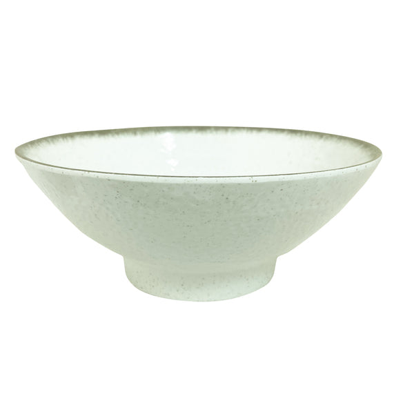 Thunder Group Soup Bowl 6/Pcs is made for soups, stews, and other liquids. This Asian soup bowl makes it ideal for use in any outdoor catering event, high volume restaurant, or food-serving facility. This 30 oz soup bowl is made of break-resistant heavyweight melamine that ensures long-lasting quality. It is stain-resistant and dishwasher safe.