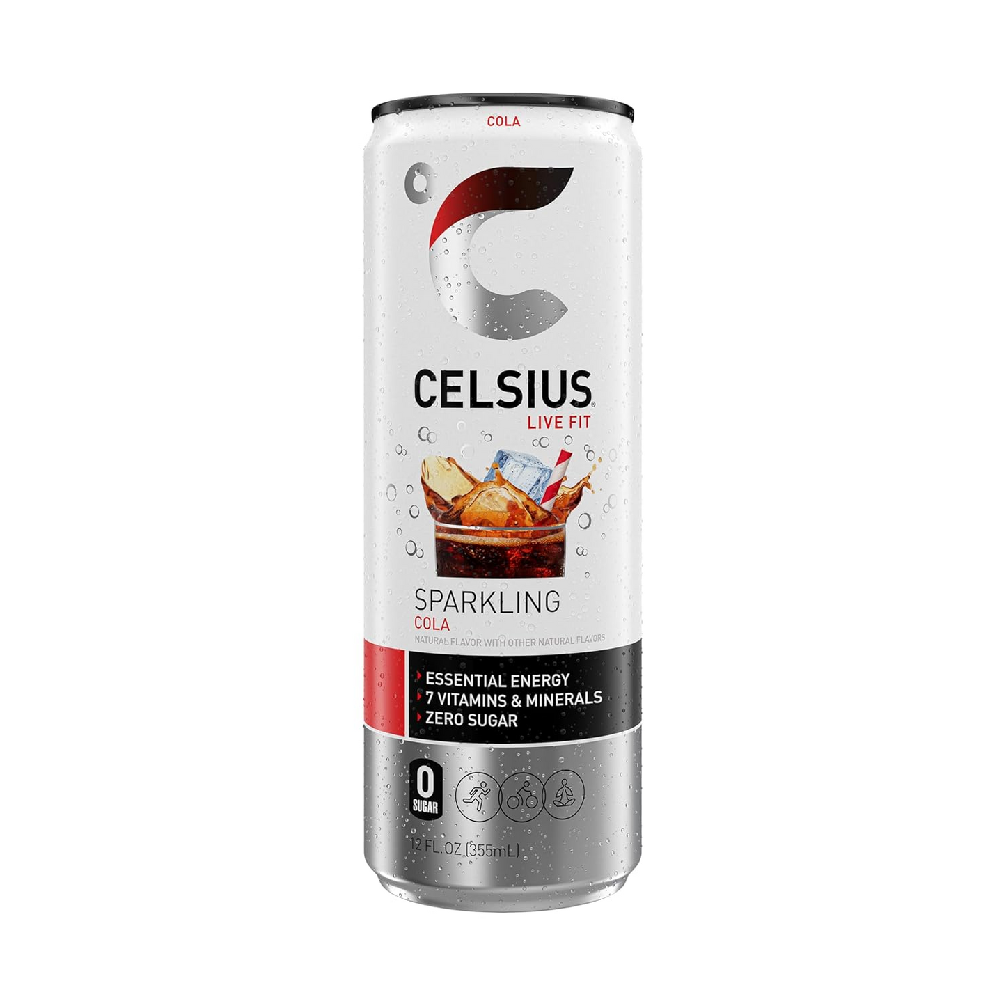 Celsius Original Sparkling Cola Energy Drink 12oz Cans Pack of 12
