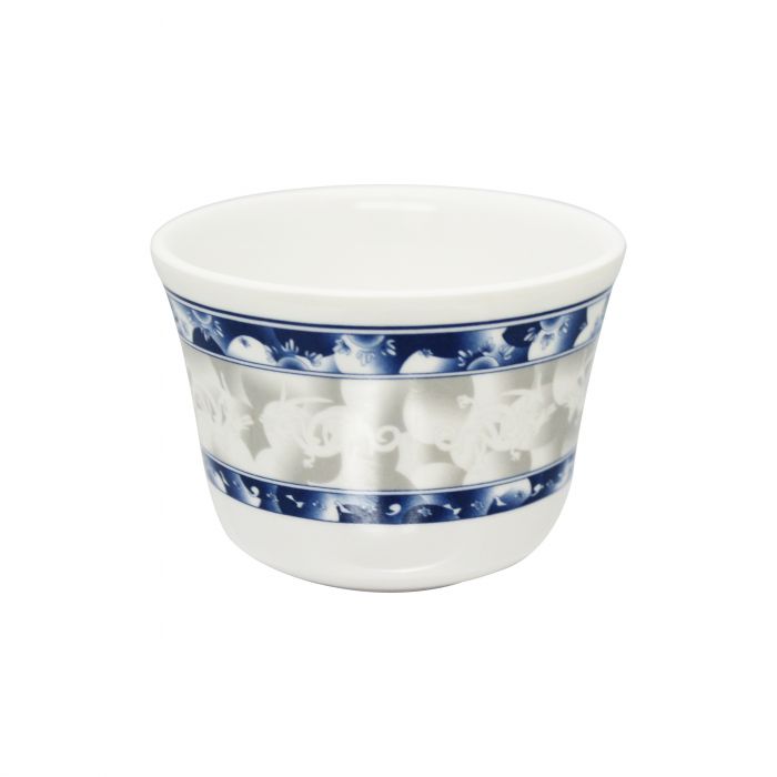 Thunder Group Tea Cup 12/Pcs is perfect for serving milk tea, pu-erh and other green tea in Asia-themed restaurants. This stone-colored tea cup with dragon pattern will bring some friendly ambiance to your food presentation. Manufactured from a durable plastic material this dinnerware is extremely popular for its nearly unbreakable structure.