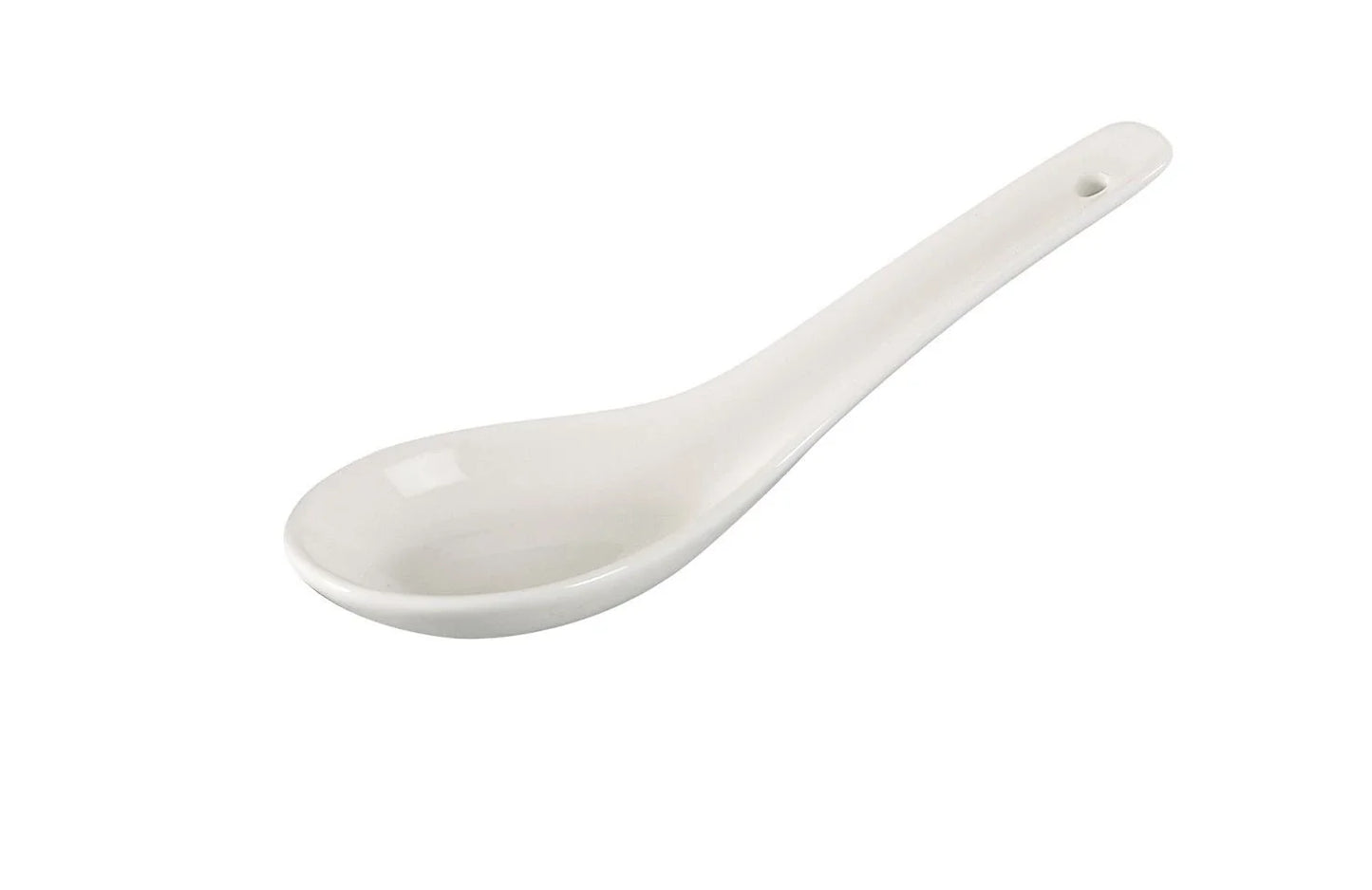 This Soup Spoon is a durable and stylish addition to any tableware collection. Crafted from high-quality porcelain with a smooth glaze finish, it offers long-lasting performance while enhancing presentation. Designed for versatility, this spoon is perfect for soups, desserts, and appetizers. Its super white Abco collection design complements various dining settings, from fine-dining restaurants to catered events and hotels.