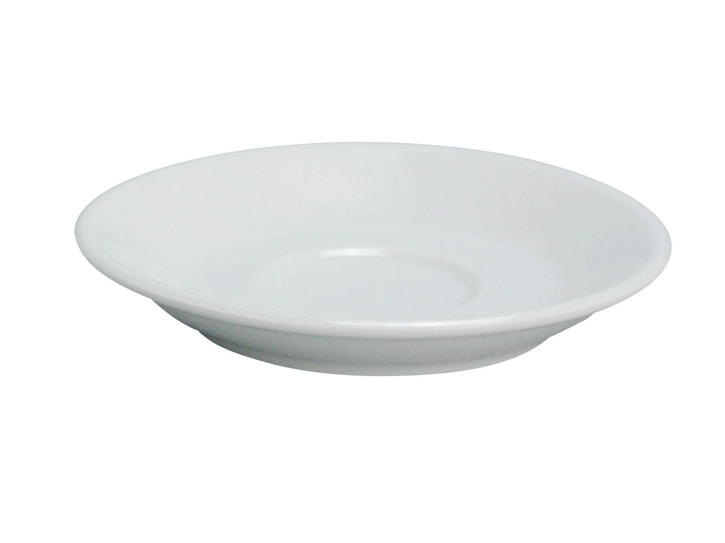 Yanco Saucer AC-36 is designed to pair seamlessly with Abco porcelain cups, adding elegance and functionality to any table setting. Made from high-quality porcelain with a smooth finish, this saucer is a durable and stylish choice for restaurants, cafes, catered events, and hotels. Its compact size provides a practical surface for serving espresso and other small beverages while maintaining a refined presentation.