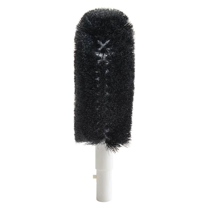 8-1/2" Slotted Glass Washer Brush 6/Pack its robust bristles power through tough stains and grime, leaving your glassware impeccably clean. Easy to install and compatible with all Bar Maid models except for Waring, this brush is the ideal tool for maintaining the highest standards of cleanliness.