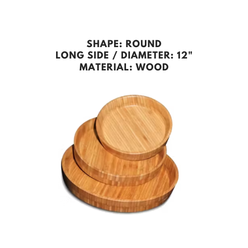 Natural Bamboo Tray