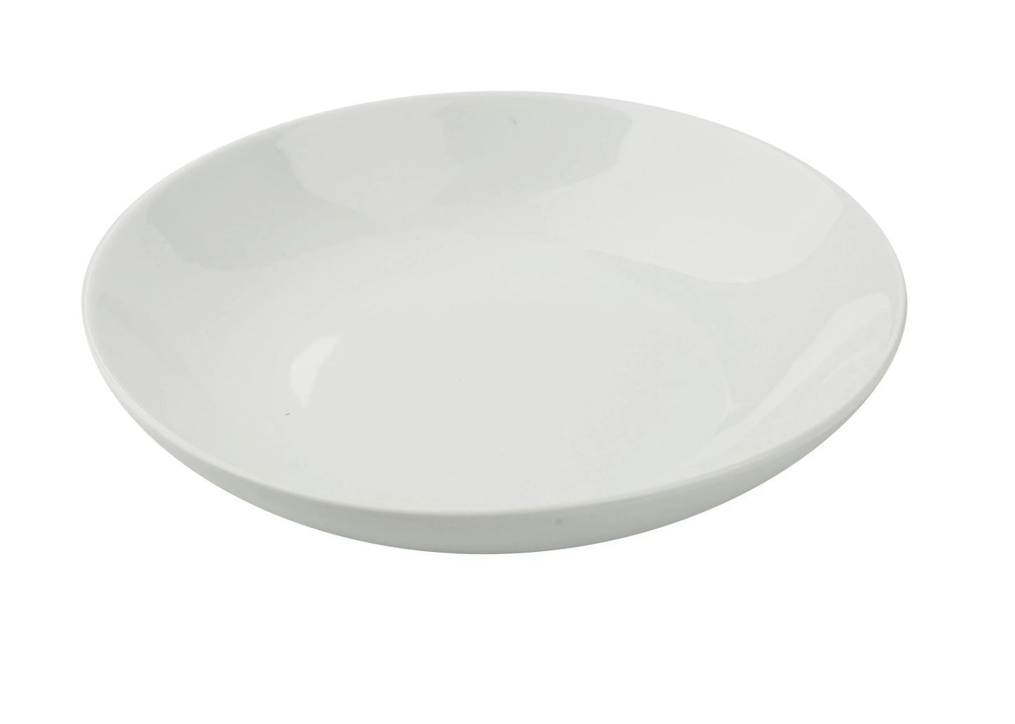 Yanco Salad/Soup Bowl CA-608 combines style and functionality, making it a great addition to any dining setting. Crafted from high-quality porcelain, this bright white bowl enhances the presentation of salads, soups, and other dishes.