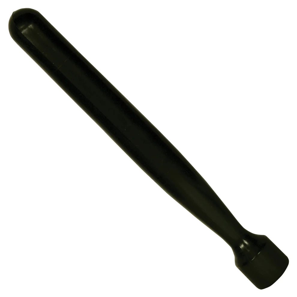 Winco CR-1240, 3/4" Diameter Black Solid Plastic Bar Maid, Muddler, EA
