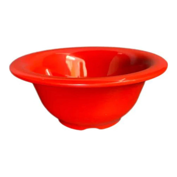 Thunder Group Soup Bowl 12/Pcs is a durable addition to any restaurant. Whether you are serving inside or outside, for family dinners or large crowd during lunch time. This melamine soup bowl is guaranteed to be break-resistant and will withstand everyday use by any age group for a long time. The bowl will not absorb any smells. It will maintain the original gloss even after thousands of washings.