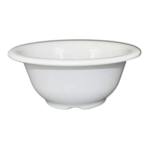 Thunder Group Soup Bowl 12/Pcs is a durable addition to any restaurant. Whether you are serving inside or outside, for family dinners or large crowd during lunch time. This melamine soup bowl is guaranteed to be break-resistant and will withstand everyday use by any age group for a long time. The bowl will not absorb any smells. It will maintain the original gloss even after thousands of washings.