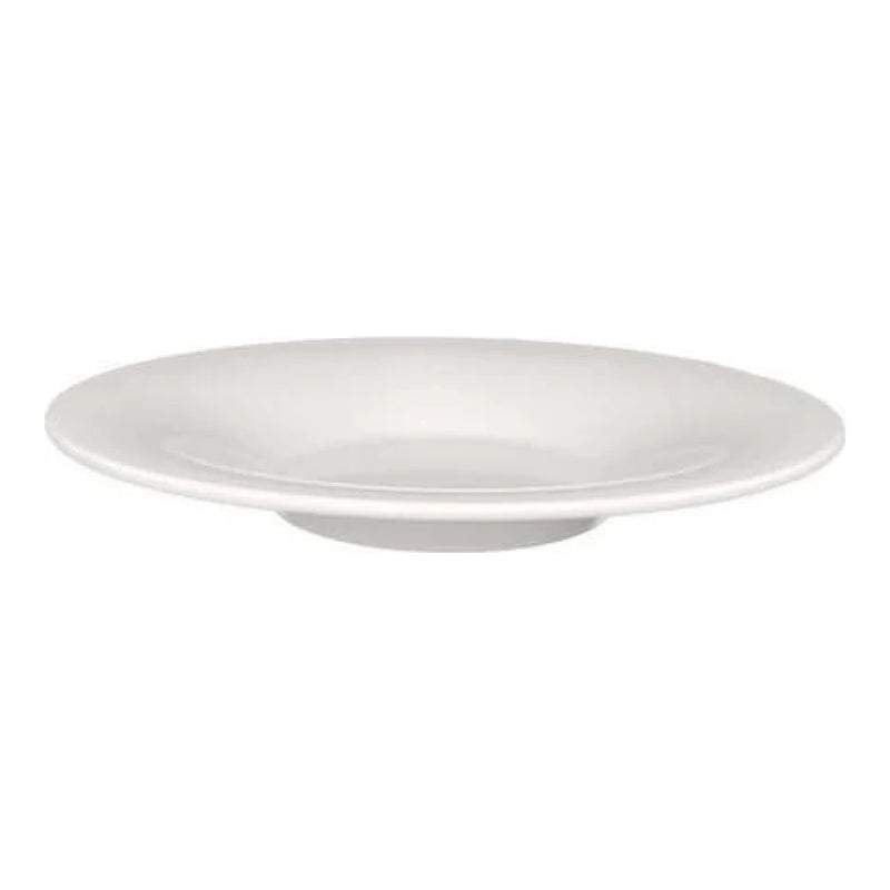 Thunder Group Pasta Bowl 12/Pcs will be suitable for both casual and formal food-serving establishments. This pasta bowl works with any dinner table settings and interior designs from Italian to Asian style. It is good for anything and everything - pasta, salad, soup or main dishes. Perfect for hot, steaming bowls of pasta or even cream-soup. You can also look out for the other plates and bowls in the same Western series if you want to create a matching set. It is non-toxic, BPA free, NSF listed.