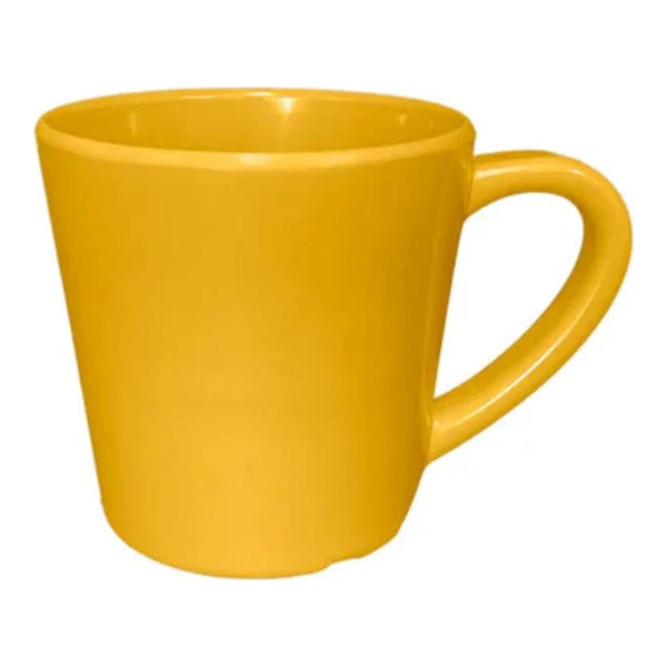 Thunder Group Mug/Cup 12/Pcs is perfect for an ice-tea or hot coffee. Whether you're serving cold or hot beverages, the 7 Oz cup will suit your guests needs perfectly. This cup can go with any table setting. A comfortable handle offers a perfectly balanced grip. Design of his cup is perfect for canteens, coffee shops, and catered events. It is lightweight for easy handling. This break-resistant non-toxic melamine cup is dishwasher safe and can withstand a wide range of temperatures.