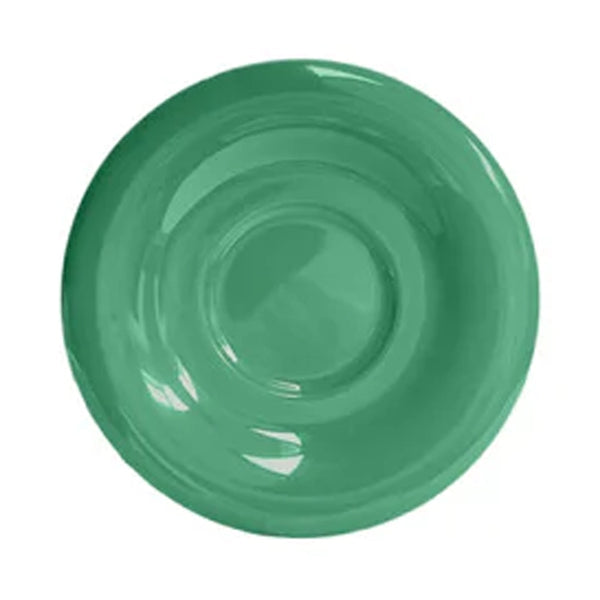 Thunder Group Saucer For CR313/CR5044 12/Pcs will be a perfect match to CR313/CR5044/ML901/ML9011 cups making your table setting complete and more sophisticated. While having 5 1/2 inches diameter this saucer is a perfect match for the 3 1/8 inches melamine mugs. It has a durable break resistant quality and is lighter than any similar-sized ceramic saucer. Each saucer can be easily cleaned in a washing machine. It is non-toxic. Not for use in a microwave.