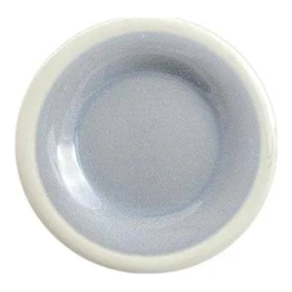 Thunder Group Wide Rim Dinner Plate 12/Pcs is a piece of durable tableware. This wide rim round plate has a presentation of ceramics and break-resistant structure of melamine. You can use it to serve all kind of dishes such as appetizers, entrees, desserts, and more. It is affordable and easy-to-use. The Graham collection has an elegant appearance. All Western Graham tableware features pastel gray color with light creamy-beige edges.