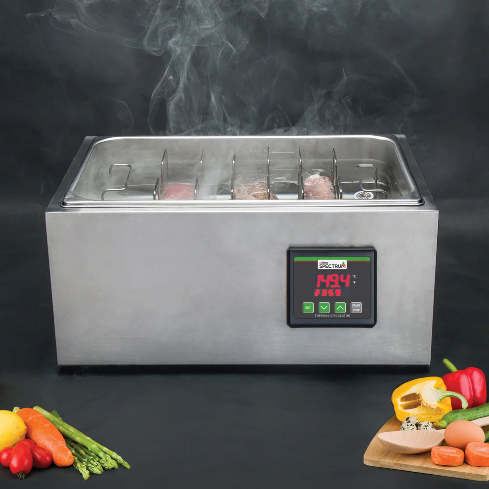 Winco ESVC-28, 120V, 1800W 28L Capacity Sous Vide Cooker Tank