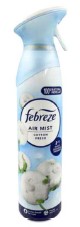 Febreze Air Freshener Spray in Cotton Fresh scent, 185 ml bottle for eliminating odors and freshening rooms.