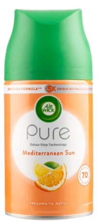 Air Wick Freshmatic Refill Mediterranean Sun 250ml automatic air freshener spray