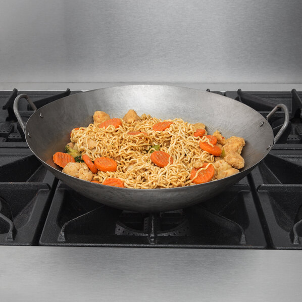 Cantonese cooking wok