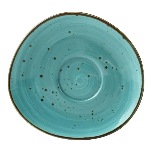 Yanco Saucer LY-002TQ is designed to perfectly complement Lyon porcelain cups, adding elegance to any table setting. Crafted from high-quality porcelain with a sleek color-glazed finish, this saucer is a durable and stylish choice for fine-dining restaurants, cafeterias, catered events, and hotels. Its sturdy construction ensures reliability in high-traffic food service environments. This saucer is dishwasher, oven, and microwave safe, providing convenience for commercial and personal use.