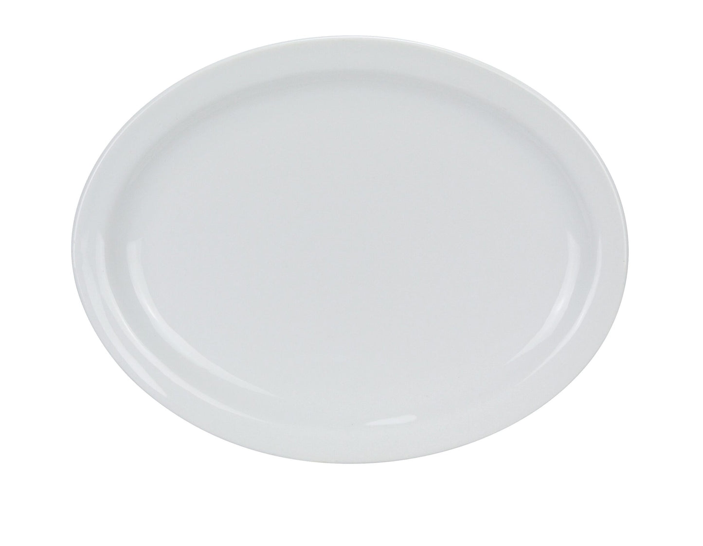 Yanco Narrow Rim Platter MA-13 is a stylish and durable choice for any food-serving establishment. Crafted from high-quality porcelain with a sleek glaze finish, this platter offers excellent resistance to mechanical damage and temperature effects. Part of the elegant Mayor collection, its narrow rim design enhances presentation, making it perfect for serving vegetables, cold cuts, fresh greens, and appetizers.