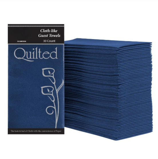 Luxury Quilted Disposable Guest Towel – Soft & Absorbent