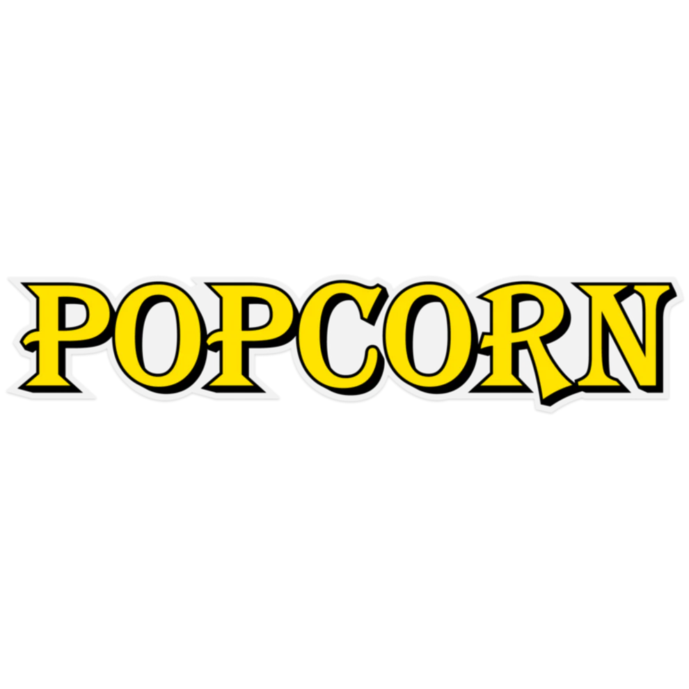 Winco POP-8RC-D, Golden "POPCORN" Decal