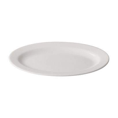 C.A.C. RSCAC-103-12 Oval Platter, 10 1/4", durable restaurant-quality platter, ideal for serving meals, set of 24 per case.