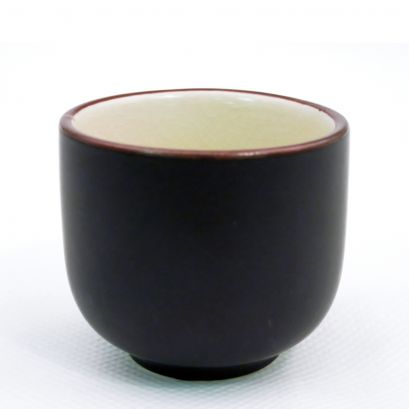 C.A.C. 1.5oz Wine Cup – Creamy White glazed porcelain, chip-resistant and elegant, perfect for sake and wine tastings. Sold 72 per case. SKU: RSCAC-666-WC-W.