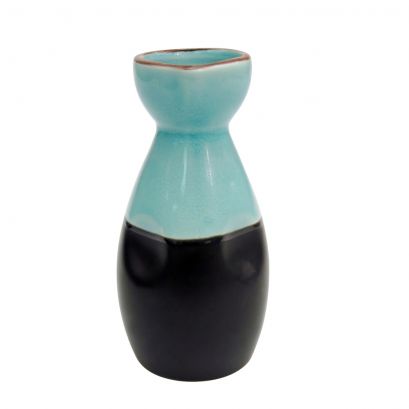 C.A.C. 6oz Wine Pot – Lake Blue glazed porcelain, chip-resistant and elegant, perfect for sake and wine service. Sold 36 per case. SKU: RSCAC-666-WP-BLU.