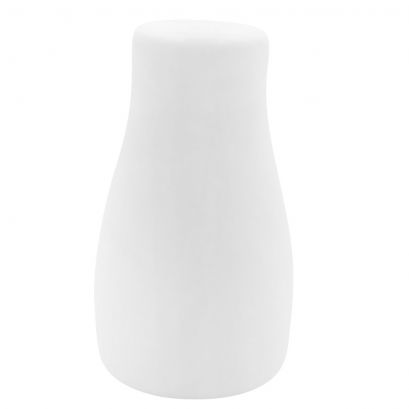 C.A.C. Salt Shaker – 1 1/4" durable porcelain shaker with a classic white design. Sold 48 per case. SKU: RSCAC-CN-SS.
