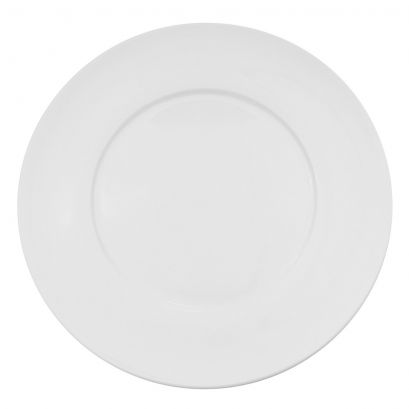C.A.C. 12 Inch Flat Design Porcelain Plate – SKU RSCAC-FDP-23
