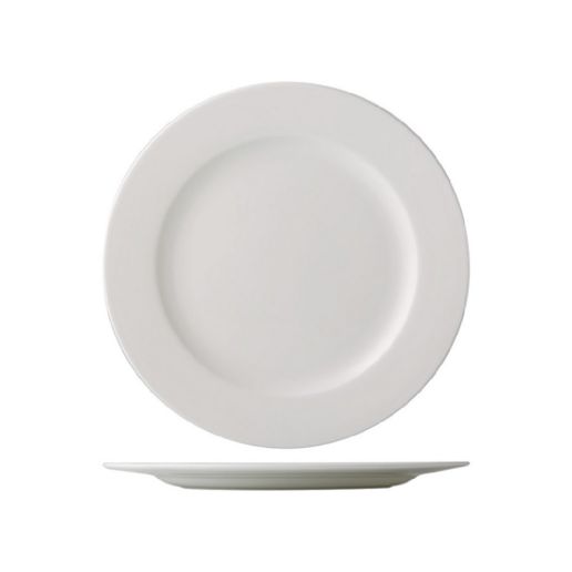C.A.C. GDC-6 White Porcelain Plate – 6 1/2" – 36/Case