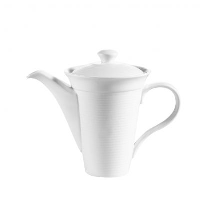 Teapot 13oz 7 1/2" (24/Case) – Stylish and durable 13oz teapot perfect for serving individual portions of tea. Crafted from high-quality porcelain with a comfortable handle and spout for easy pouring, ideal for restaurants, cafés, and hotel service use.