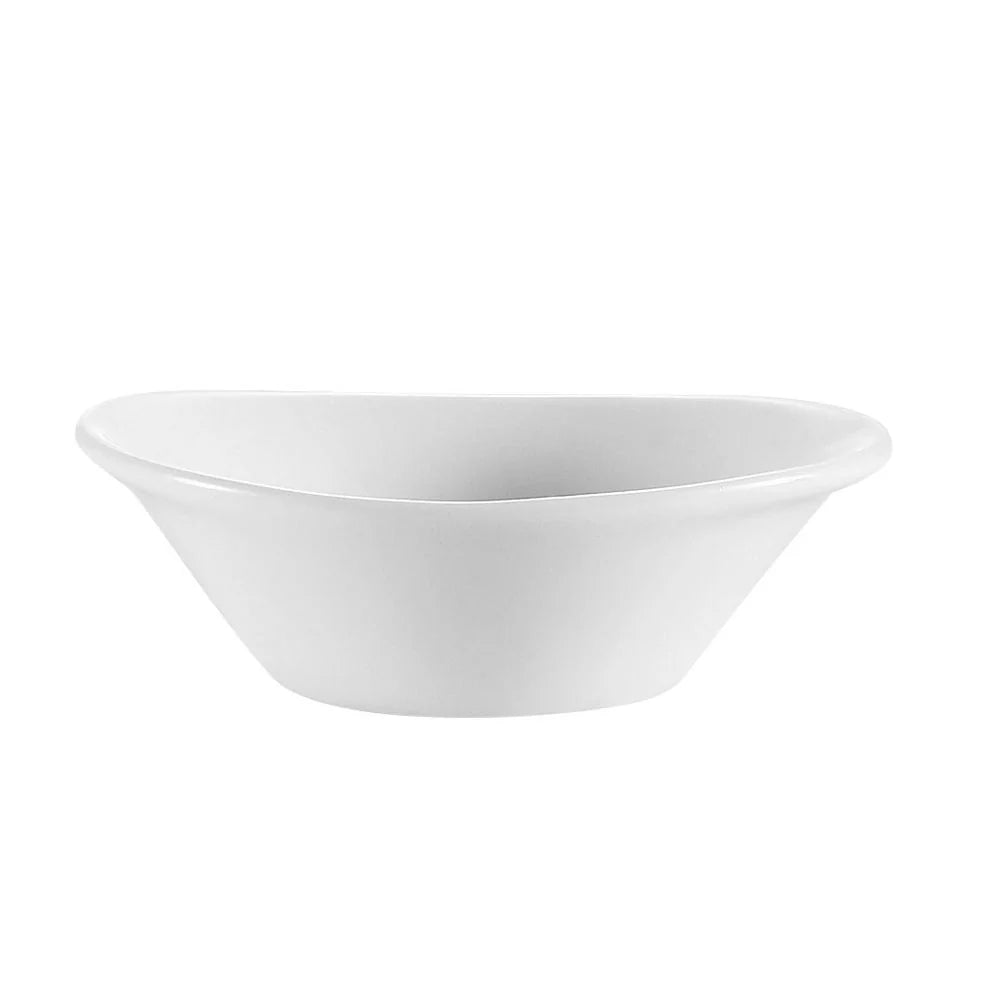 C.A.C. Jelly Dish 4 oz – Elegant, durable porcelain ideal for dips, sauces, or sides. 72 per case. SKU: RSCAC-PW-4.