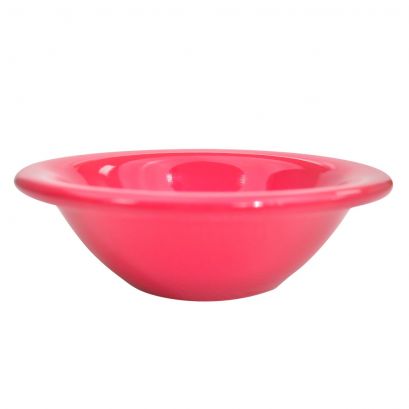 Fruit Dish N.R. Red 4oz 4 5/8" (36/Case) – Vibrant and durable 4oz fruit dish in a bold N.R. Red finish, perfect for serving fruit, desserts, or small sides. Made from high-quality stoneware, ideal for restaurants, cafés, and eye-catching tabletop presentations.