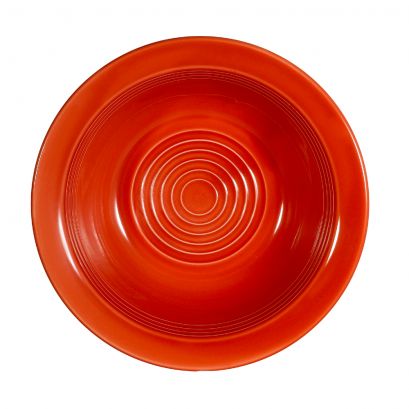Grapefruit Dish Red 13oz 6 5/8" (36/Case) – A vibrant 13oz red dish perfect for serving grapefruit, fruit salads, desserts, or individual portions. Made from durable, high-quality stoneware, ideal for restaurants, cafés, and contemporary dining presentations.