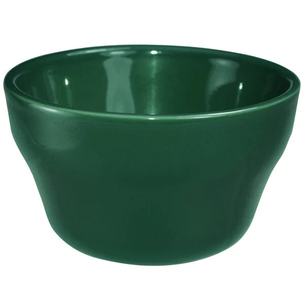 Bouillon Green – 7.25 oz, 4" (36/Case)
A vibrant green bouillon cup with a 7.25-ounce capacity and 4-inch diameter, ideal for serving soups, broths, or small appetizers. Made from durable, high-quality stoneware, perfect for restaurants, cafés, and catering operations.