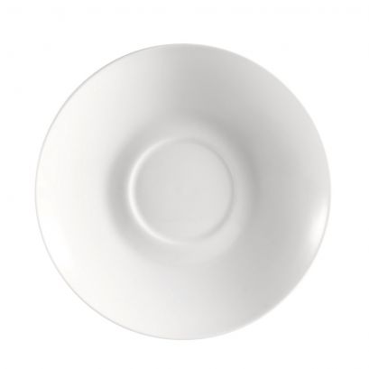 Saucer for MAJ-1 5 1/2" (36/Case) – A durable 5 1/2-inch saucer designed to pair perfectly with the MAJ-1 cup. Provides a stable base for serving hot beverages while enhancing presentation. Ideal for restaurants, cafés, and catering operations.